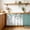 Sage Green, variant on Eucalyptus Leaves Cabinet Curtain 32"Wx55"L, Dustproof Pantry Door Curtain with Self Adhesive Tape, Watercolor Sage Green Botanical Tall Storage Cover Privacy Drape for Bathroom Kitchen Laundry Room