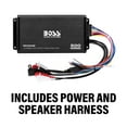 thumbnail image 4 of BOSS Audio Systems MC900B Full Range All Terrain Marine Amplifier - 500W 4-Channel, Bluetooth, USB, 4 of 21