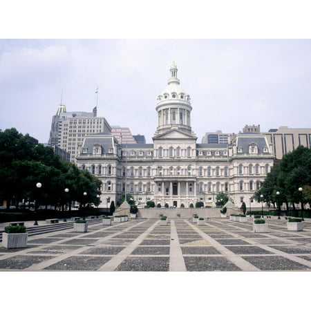City Hall, Baltimore, MD Print Wall Art By Mark (America's Best Wings Baltimore Md)