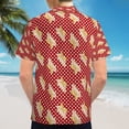 thumbnail image 6 of High Quality Hawaiian Shirts for Men Short Sleeve Aloha Beach Shirt Floral Summer Casual Button Down Shirts Blouses UH3GGR, 6 of 7