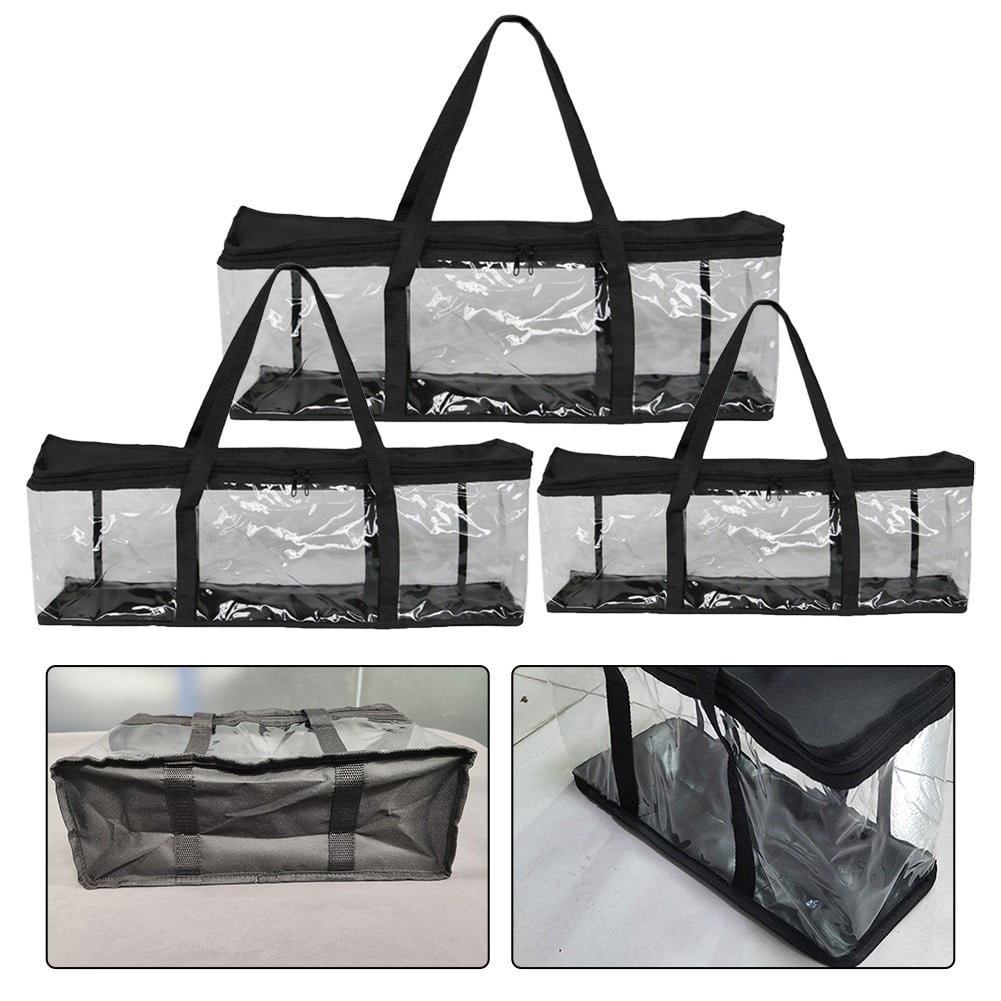 Transparent Tool Bag with Water resistant PVC Easy Access and Fast Find