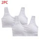 thumbnail image 2 of Odeerbi 2 Pack Niñas Bras de Entrenamiento 10-16 Años, Bras Deportivos Sin Alambre de Algodón Con Almohadillas Ropa Interior de Desarrollo de La Pubertad Respirable, 2 of 4