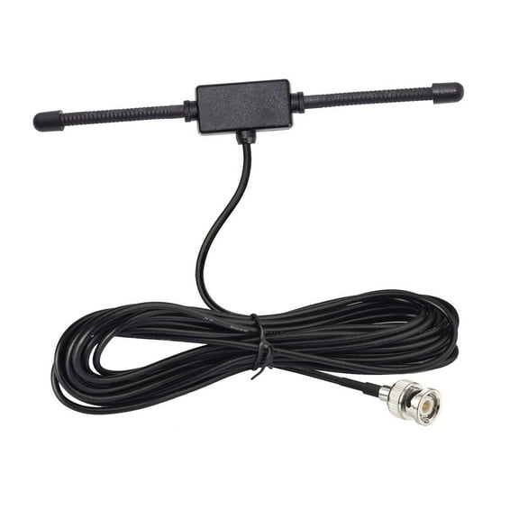 Eightwood VHF UHF Truck Police Scanner Adhesive Mount Ham Radio Amateur Radio Mobile BNC Male Dipole Antenna Compatible with Uniden Bearcat Whistler Shack Radio Scanner