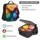 thumbnail image 5 of Fotbe Vibrant Rainbow Butterfly A Set Escolar 3 en 1 para Niños - Mochila Duradera con Lonchera Aislante y Estuche para Lápices - Mochila Escolar para Niños y Niñas, 5 of 7