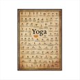 thumbnail image 1 of Gráfico de Postura de Ashtanga Yoga, Impresión en Lienzo, Póster de Ejercicio de Gimnasio Vintage, Arte de Pared para Decoración de Sala de Estar, 1 of 5
