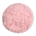 thumbnail image 2 of Tapis Shaggy Rond Rond pour Salon Chambre, Tapis de Sol Antidérapant Rose, 2 of 8