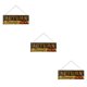 thumbnail image 5 of Matsuzay Tablero para colgar en la pared con patrones de Festival de cuerda, decoraciones de diseño, colgador de puerta delantera, placas de para Type1 NO1 Matsuzay CBP383407, 5 of 6