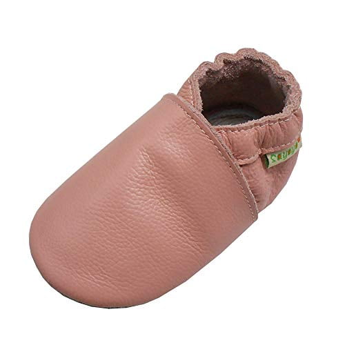 Sayoyo Soft Sole Leather First Walking Baby Shoes Toddler Moccasins