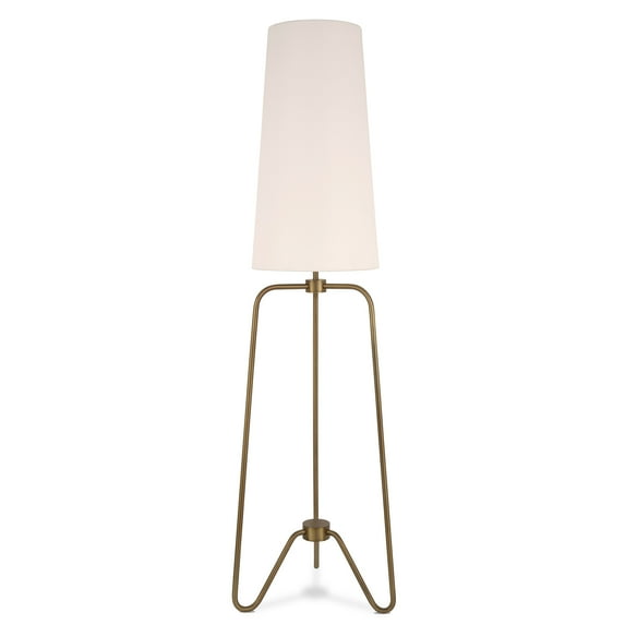 Evelyn&Zoe Mid-Century Modern Metal Floor Lamp