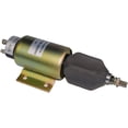 thumbnail image 1 of Seapple New Fuel Shutoff Stop Solenoid Valve 2001-12E2U1B1S1A Compatible with Woodward 3 Terminals 12V, 1 of 3