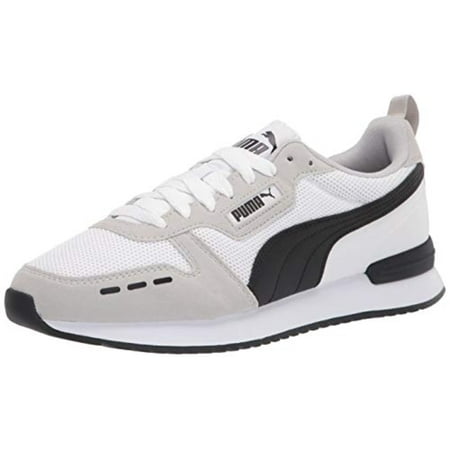 PUMA Women's Men's R78 Sneaker White-Gray Violet Black, 10.5