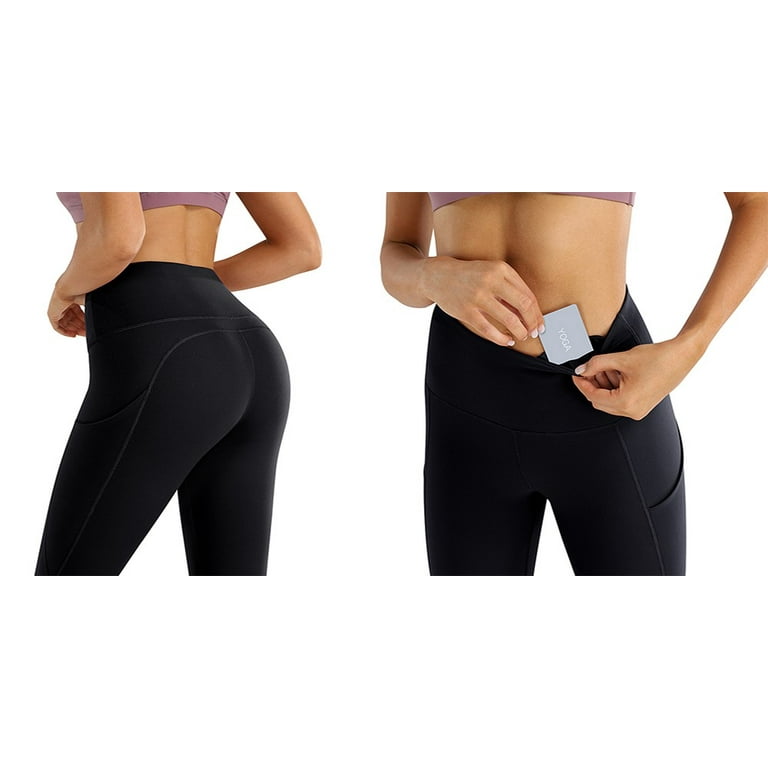 High Waist Seamless Legging Yoga Pants with Pockets for Women Tights Push  Up Gym Sports Workout Running 