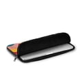 thumbnail image 4 of Colorful Waves Vibrant Dynamic Laptop Sleeve Bag Compatible With MacBook Air / Pro iPad MateBook Tablet Surface HP Lenovo Dell ASUS Acer Laptop Computer Protective Size: 10 inch, 4 of 5