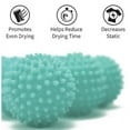 thumbnail image 4 of S&T INC. Reusable Laundry Dryer Balls, Soften and Fluff Laundry, Blue, 2.5 in, 6 Pack, 4 of 6