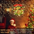thumbnail image 4 of Luces navideñas de carámbano para exteriores, guirnalda de cortina de voltaje de seguridad de 24V con 144 gotas, 20M, 864 luces LED de hadas, Año Nuevo 2024, 4 of 4