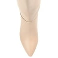 thumbnail image 5 of Journee Womens Landree Wide Calf Block Heel Knee High Boots, 5 of 10