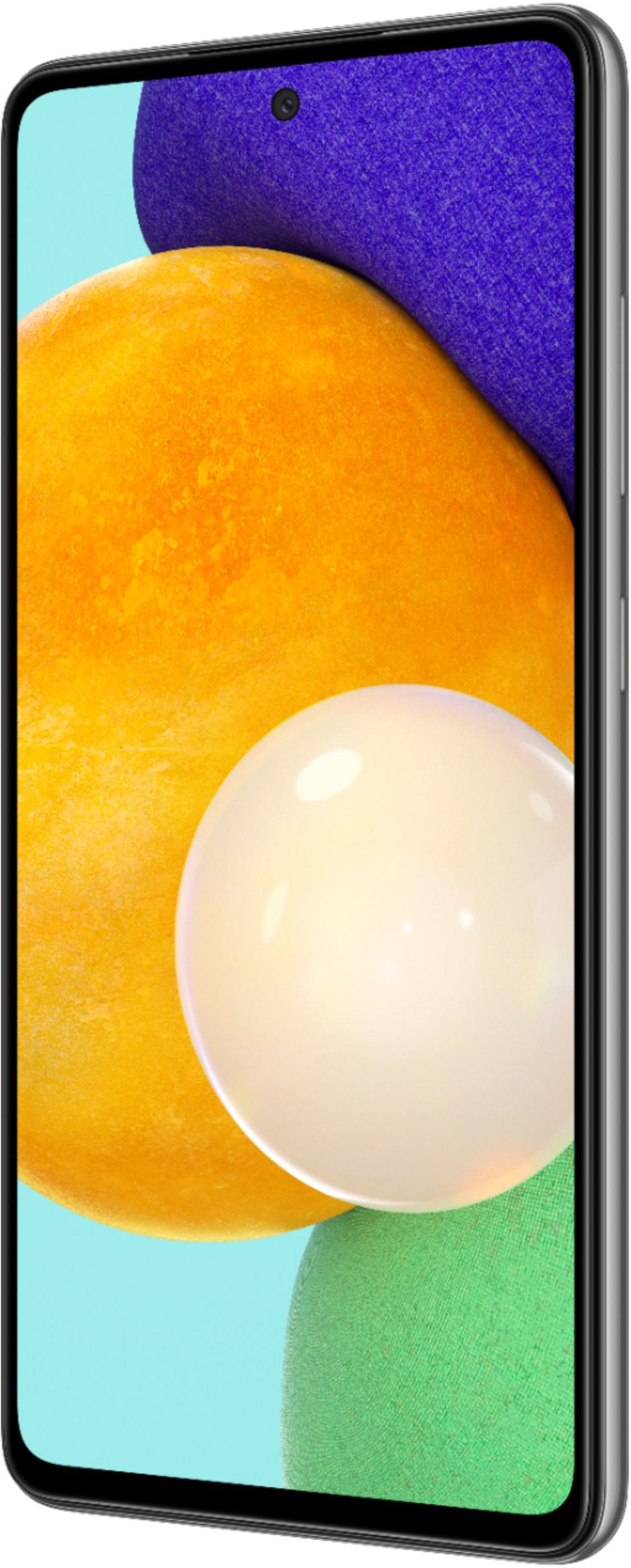 SAMSUNG Galaxy A52 5G A526U 128GB GSM / CDMA Unlocked Android Smartphone (US Version) - Awesome Black - image 3 of 6