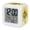 Pastel Yellow, Leaf Green, Soft White, Cream, variant on Sunflowers Rustic Digital Alarm Clock for Bedrooms,Smart LED Alarm Clock with 7 Color Changing Night Light,Country Eucalyptus Leaves Farmhouse Silent Wake Up Clocks for Sleep Study Cooking 3.2"x3.2"
