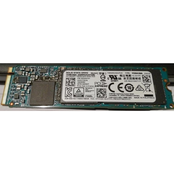 DELL 8D5HT 08D5HT THNSN5256GPUK 256GB M.2 2280 SSD NVMe PCIe