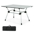 thumbnail image 1 of Costway Table de Camping en Aluminium Robuste, Table de Pique-Nique Pliante avec Sac de Transport, 1 of 10