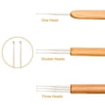 thumbnail image 3 of pitrice 7Pcs Bamboo Handle Crochet Dreadlock Hook Needle Tool Braiding Hair Making, 3 of 9