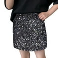 thumbnail image 3 of Girls Skirts Sparkly Sequin Skirt Toddler Kids Girl's Elastic Waistband Skirts Fashion Rushed Dancing Party Clothes, 3 of 7