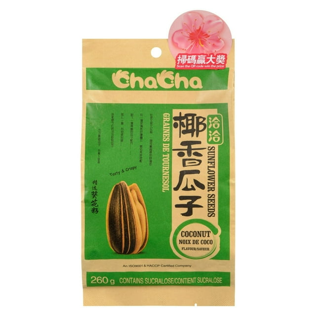 ChaCha Coconut Flavoured Roasted Sunflower Seeds