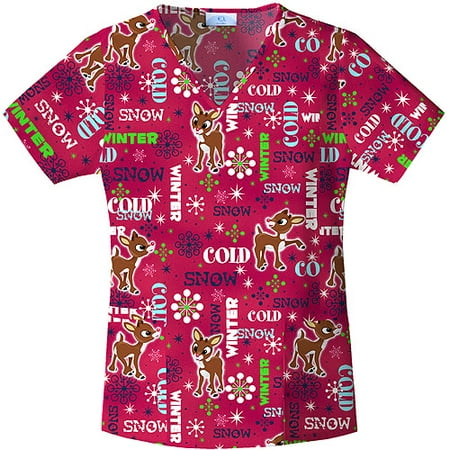 Rudolph Winter V-Neck Top