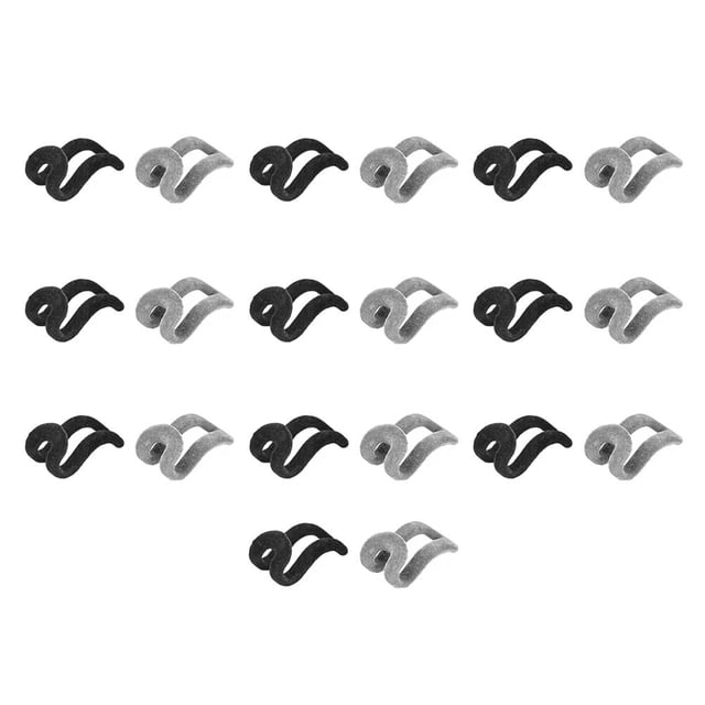 Homoyoyo 20Ud Gancho Para Colgar Ropa Negro Para Organizador Y Orden En Closet