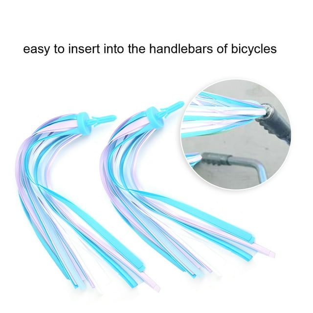 Bike Tassel, Handlebar Streamer Colourful Decoration Gift For Bicycle