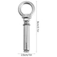 thumbnail image 2 of Raindrops  5 Pcs Expansion Ring Swivel Eye Bolt Automatic Hook Bolts Silver, 2 of 8