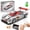 R8 Remote Control Race Car, variant on Joycrown R8 Model Car Building Kit, 1:10 Scale, Adult Collectible Decoration, the Perfect Gift for Racing Fans Age 14+, Silver (2426+pcs)