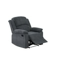 thumbnail image 6 of Relax-A-Lounger Reynolds Microfiber Manual Recliner, Slate Gray, 6 of 14