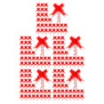thumbnail image 1 of Wisewang 30piece Skin-friendly Bow Ribbon Pull Non-loosing And Safe Ingredients Creating 5Set, 1 of 6