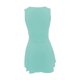 thumbnail image 4 of mfyjkho Vestidos para mujer, Vestido camisola de mujer de color liso con cuello de un solo personaje, tubo ajustado, falda de doble capa y pliegues Vestidos festivos m, 4 of 4