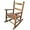 Natural, variant on K079WT Durable White Child’s Wooden Rocking Chair/Porch Rocker - Indoor or Outdoor - Suitable for 3-7 Years Old