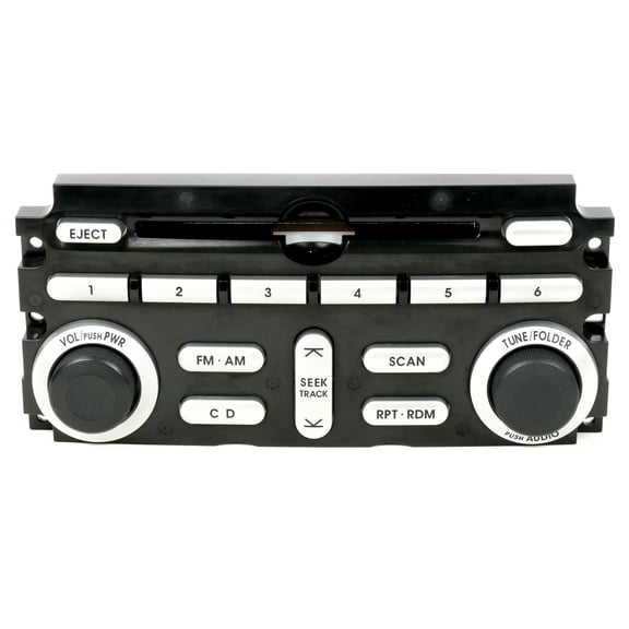 Restored 2006-2008 Mitsubishi Endeavor Audio Control Face Plate CD 8002A129HA (Refurbished)