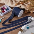 thumbnail image 5 of 9.1m/10 Yards Dark Blue Snap Tape for Sewing 0.7 Inch Wide Polyester Crafts Plastic Snap Tape Trim Snaps for Sewing Fastener Button Strips Snap Tape Button, 5 of 9