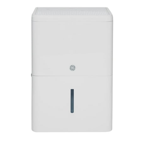 GE® 25 Pint Portable Dehumidifier, Covers up to 400 sq. ft., with Smart Dry for Damp Spaces