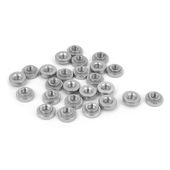 M3 Stainless Steel Self Clinching Rivet Nut Fastener 25pcs for 1mm Thin Plates