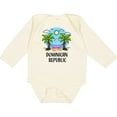 thumbnail image 3 of Inktastic Summer Vacatoion in the Dominican Republic Boys or Girls Long Sleeve Baby Bodysuit, 3 of 5