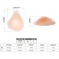 thumbnail image 5 of Sticky Bra Silicone Adhesive Bra for Women Invisible Bras for Backless Strapless Dress Nippless Covers Push Up Bra, 5 of 7