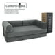 thumbnail image 5 of Sofá Cama De Espuma Sellada Al Vacío 2 Plazas Japandi Tenka Light Grey, 5 of 6