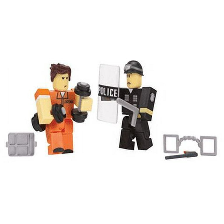 ROBLOX Prison Life Inmate Action Figure-Yellow & Orange 2.5 Tall Free  Shipping