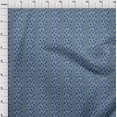thumbnail image 3 of oneOone Polyester Lycra Fabric Stripe Ikat Print Fabric By The Yard 56 Inch Wide, 3 of 4
