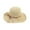 Beige, variant on Jalioing Women's Summer Beach Hat Wide Brim UV Protection Straw Hat Foldable Packable Vacation Outdoor Hat