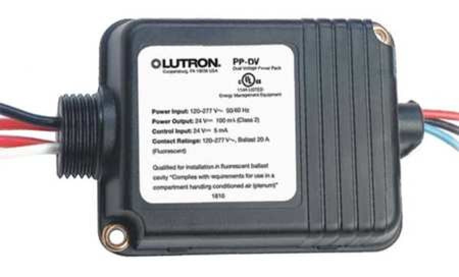 LUTRON PPDV PowerPack,ForUsewithOccupancySensors,Blk