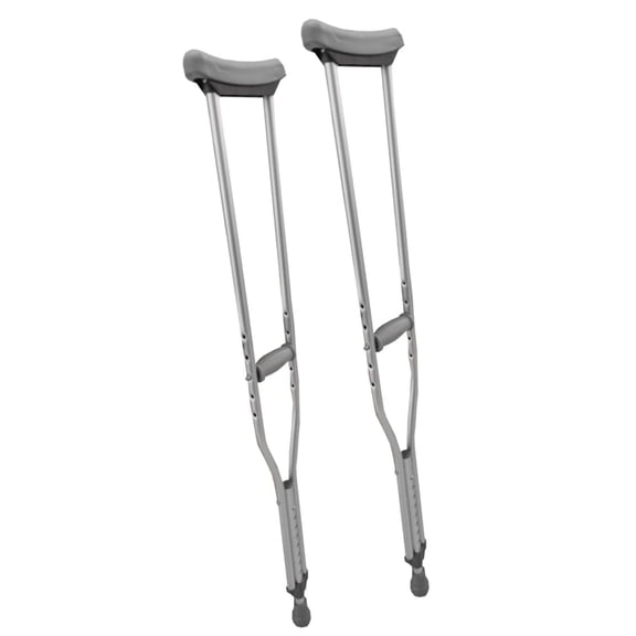 Muletas Axilares De Aluminio Super Confort Talla Grande SC801G