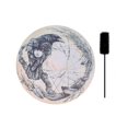 thumbnail image 1 of Halloween Decorations ”Shamanic Bird” Vegan Drum Deep Tool Tunable Frame Drum 20’’ Sound Instrument, 1 of 7