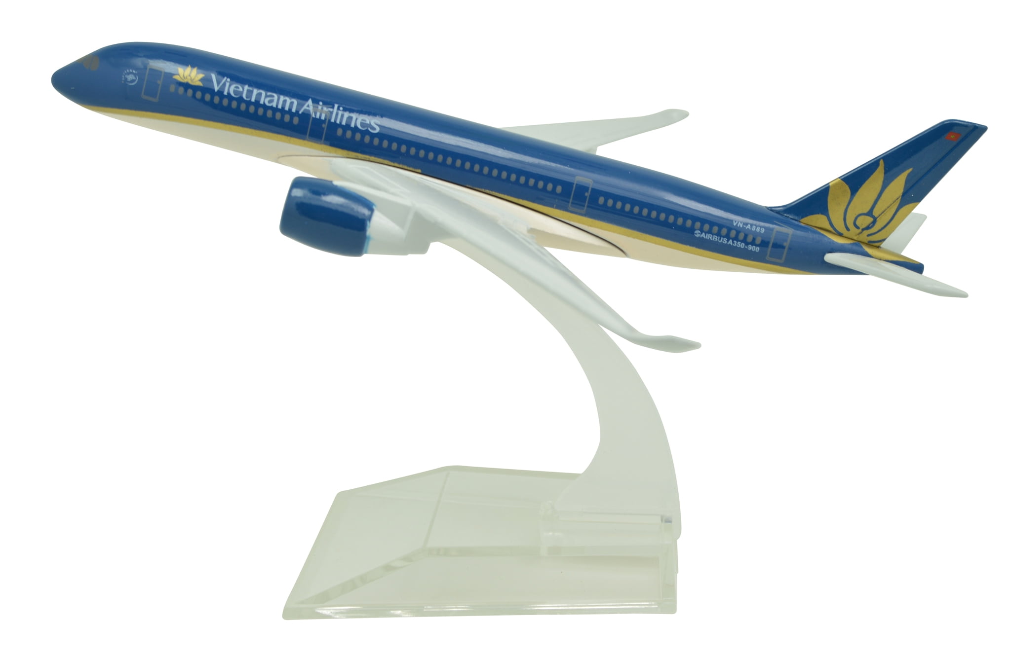 TANG DYNASTY 1:400 16cm Airbus A350-900 Vietnam Airlines Without Landing Gear Metal Airplane Model Plane Toy Plane Model